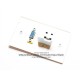 Placa Tapa VGA + USB de carga 1A 5v en ABS