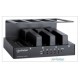 QuickDock Quattro UBS 3.0 con 4 bahías SATA de 3.5" y 2.5"