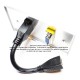 Placa Tapa VGA + HDMI 4k pigtail en Aluminio