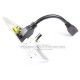 Placa Tapa VGA + HDMI 4k pigtail + Audio Jack 3.5 mm en Aluminio