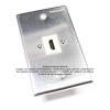 Placa Tapa HDMI 4k en Aluminio