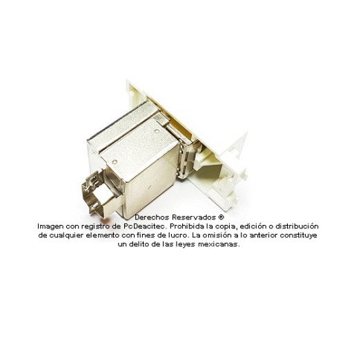 Socket puerto STP RJ45 Cat6A Blindado para caja retráctil 202010/202030/202060 Socket puerto STP RJ45 Cat6A Blindado para caja retráctil 202010/202030/202060