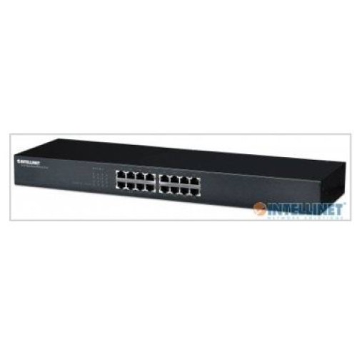 Switch Gigabit Ethernet para Montaje en Rack de 16 Puertos Switch Gigabit Ethernet para Montaje en Rack de 16 Puertos