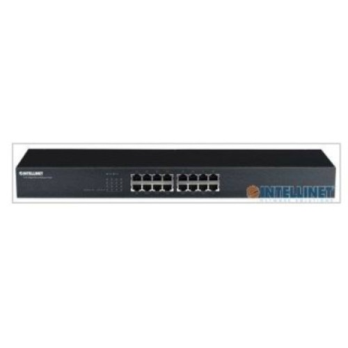 Switch Gigabit Ethernet para Montaje en Rack de 16 Puertos Switch Gigabit Ethernet para Montaje en Rack de 16 Puertos