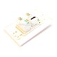 Placa Tapa Decora VGA + HDMI 4k + Audio Jack 3.5 mm con opresores + 2 Cat5e cople en ABS