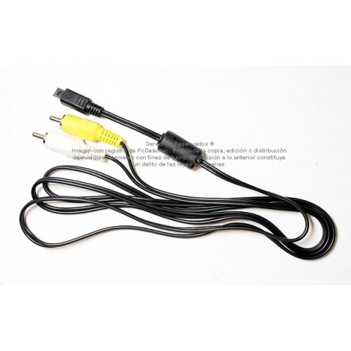 Cable FujiFilm USB 14 pines a AV RCA
