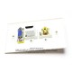Placa Tapa VGA + HDMI 4k + RCA en ABS