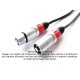 Cable para Micrófono Balanceado XLR SoundKing de 10 m