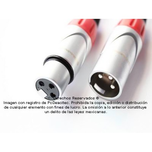 Cable para Micrófono Balanceado XLR SoundKing de 2 m