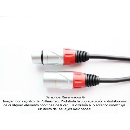 Cable para Micrófono Balanceado XLR SoundKing de 10 m