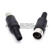 Conector soldable plug DIN 5 pin MACHO Conector soldable plug DIN 5 pin MACHO