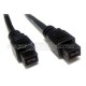 Cable FireWire 800 a 800 de 9 a 9 pines 1.8 m