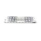 Tablero Panel 2U para rack, 20 puertos chasis tipo Neutrik XLR / Speakon / D + 6 puertos 1/4 + DSUB  + toma eléctrica 