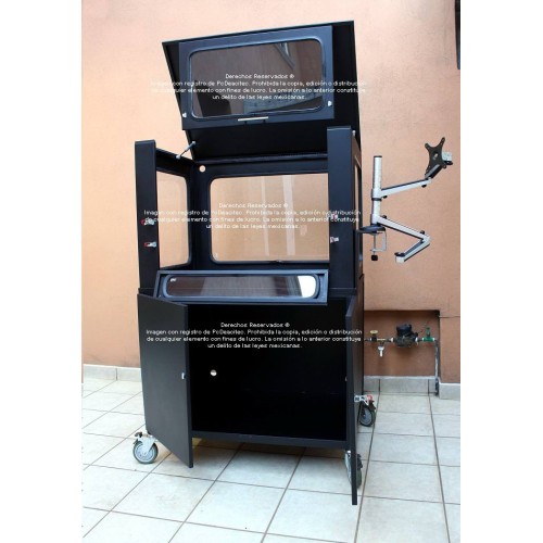 Gabinete para máquinas herramienta y equipos Desktop CNC-XR Deacitec