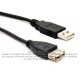 Cable extensión USB 2.0 A macho a hembra 0.9 m Cable extensión USB 2.0 A macho a hembra 0.9 m