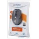 Mouse Inalámbrico Wireless Optico "Performance" Negro con Plata Mouse Inalámbrico Wireless Optico "Performance" Negro con Plata