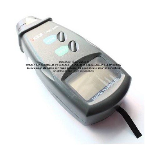 Photo Speedometer, medidor de rpms para máquinas herramienta