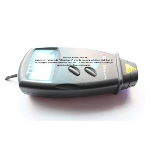 Photo Speedometer, medidor de rpms para máquinas herramienta