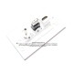 Placa Tapa Decora HDMI 4k + USB 2.0 + Jack 3.5 mm en ABS