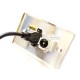 Placa Tapa VGA + HDMI 4k pigtail + Toslink en Aluminio