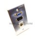 Placa Tapa VGA + HDMI 4k pigtail + BNC en Aluminio
