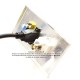 Placa Tapa VGA + HDMI 4k pigtail + BNC en Aluminio