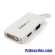 Convertidor Mini DisplayPort a VGA, DVI o HDMI 1080p