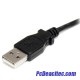 Cable de Alimentación de 90cm USB a Conector Coaxial Tipo H 5V DC Macho a Macho Cable de Alimentación de 90cm USB a Conector Coaxial Tipo H 5V DC Macho a Macho