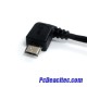 Cable USB 2.0 de 1.8m A Macho a Micro B Macho en Ángulo Izquierdo Cable USB 2.0 de 1.8m A Macho a Micro B Macho en Ángulo Izquierdo