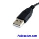 Cable USB 2.0 de 1.8m A Macho a Micro B Macho en Ángulo Izquierdo Cable USB 2.0 de 1.8m A Macho a Micro B Macho en Ángulo Izquierdo
