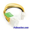 Cable Extensión 20 cm de 8 Pines EPS Alimentación Fuente ATX