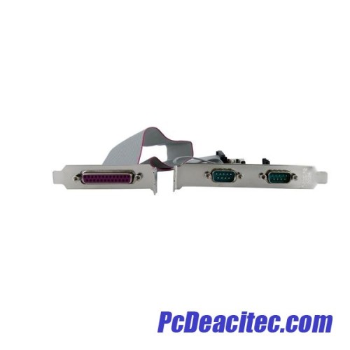 Tarjeta PCI Express 2 Puertos Serial y 1 Paralelo RS232 UART 16550 Serie Tarjeta PCI Express 2 Puertos Serial y 1 Paralelo RS232 UART 16550 Serie