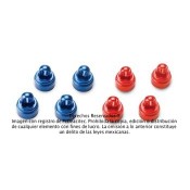 Traxxas Blue Aluminum Shock Caps Rustler, Stampede Slash TRA3767A