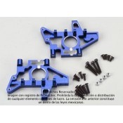 Traxxas T/E Maxx Rear Bulkheads Left & Right Blue Alum. TRA4929X