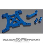 Traxxas Shock Tower Rear Aluminum Slash 4x4 (Blue) TRA6838X